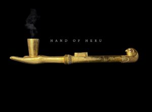 Hand of Heru Incense Holder: Egyptian Offering Tool - Image 1