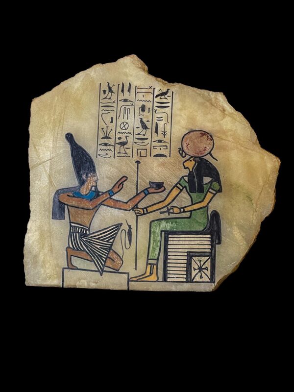 Goddess Sekhmet Wall Relief: Large Ancient Egyptian Wall Art