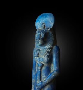 Goddess Sekhmet statue made in Egypt from Solid stone - Image 1