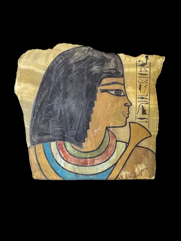 Ancient Egyptian Wall Relief: Handcrafted Egyptian Art