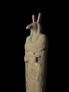 Handcrafted God Seth Statue: Authentic Egyptian Decor - Image 1