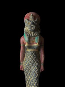 Goddess Sekhmet statue made in Egypt from Solid stone - Image 1