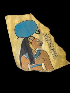 Goddess Sekhmet Wall Relief: Ancient Egyptian Art - Image 1