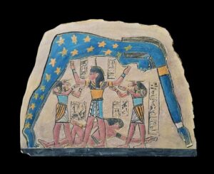 Egyptian Goddess Nut Statue: Handmade in Luxor - Image 1