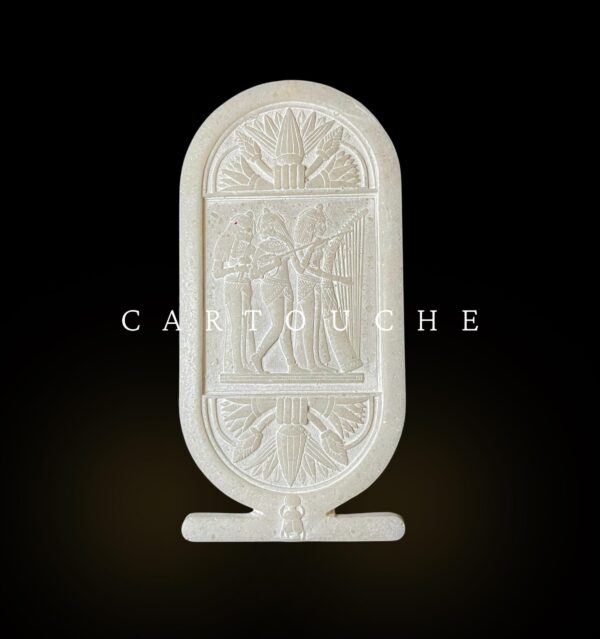 Ancient Egyptian Cartouche Amulet: Luxor Made