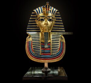 Museum Size King Tut Mask Replica: Egyptian Pharaoh Decor - Image 1