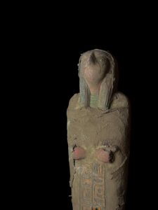 Basalt Egyptian God Horus Statue: Falcon God of the Sky - Image 1