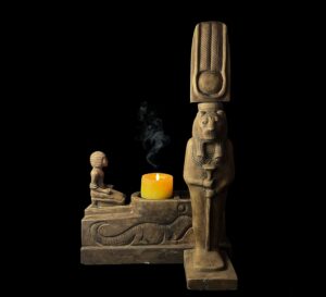 Egyptian Goddess Sekhmet Statue: Ancient Lion Goddess of War - Image 1