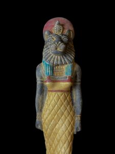 Goddess Sekhmet statue made in Egypt from Solid stone - Image 1