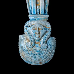 Manifest Handmade Goddess Hathor Statuette , Statue for the Egyptian Goddess Venus - Image 1