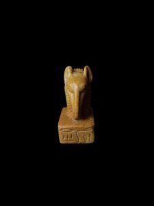 Handcrafted God Seth Statue: Egyptian God of Chaos Amulet - Image 1