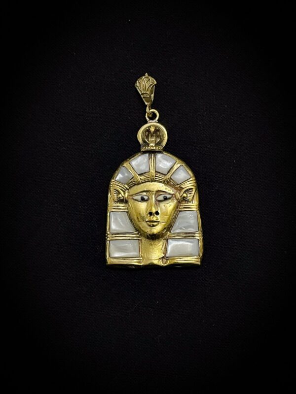 Goddess Hathor Amulet - Authentic Egyptian Craftsmanship - Spiritual Protection & Empowerment - Hathor pendant necklace.