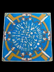 Dendera Zodiac Replica: Ancient Egyptian Astronomical Symbols - Image 1