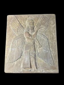 Assyrian relief from the north wall of the Palace of King Sargon II Mesopotamia - Image 1