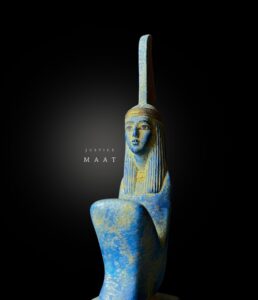 Stone Statue of Goddess Ma'at: Justice Sculpture - Image 1