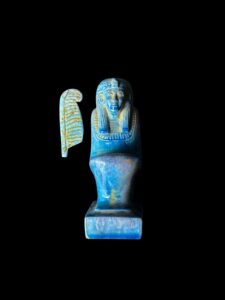 Ma'at Stone Statue: Egyptian Goddess of Justice - Image 1