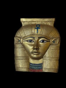 Manifest Handmade Goddess Hathor Statuette , Statue for the Egyptian Goddess Venus - Image 1