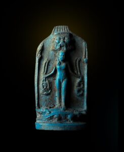Egyptian Horus Cippus Stele Amulet: God Bes Protection - Image 1