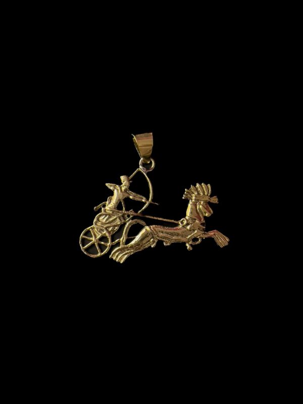 Ramses II Chariot Necklace: Battle of Kadesh Amulet