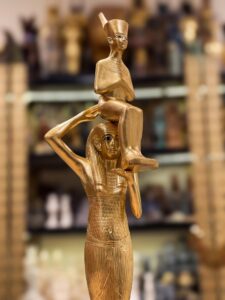 Museum Size Egyptian King Tutankhamun Statue - Image 1