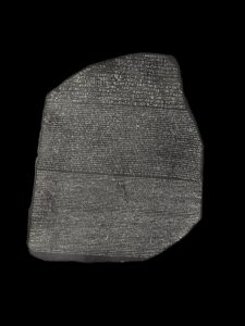 Rosetta Stone Replica: Ancient Egyptian Artifact - Image 1