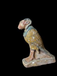 God Amun Head with BA bird Body statute - Image 1