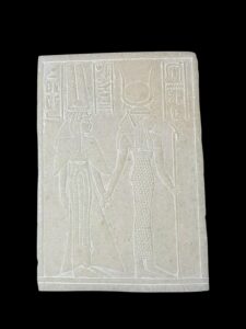 Goddess Hathor Temple Relief: Egyptian Art - Image 1