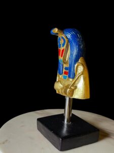 Ancient Egyptian Replica Artifact for Cobra Goddess ,Spiritual Protection Statue, Goddess Meretseger figurine. - Image 1