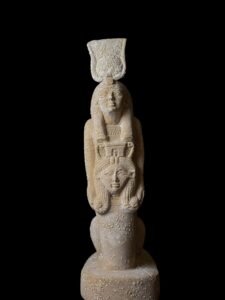 Double Goddess Hathor faces with Cobra Goddess Body as a symbol of protection and love. - Image 1