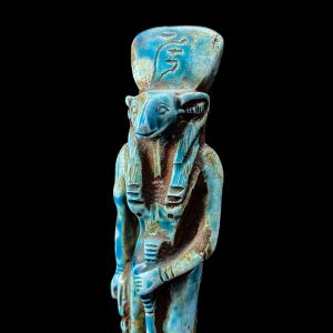 Manifest Handmade Goddess Hathor Statuette , Statue for the Egyptian Goddess Venus - Image 1
