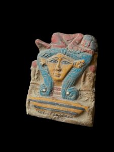 Manifest Handmade Goddess Hathor Statuette , Statue for the Egyptian Goddess Venus - Image 1