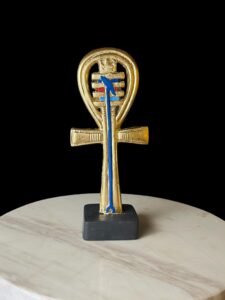 Egyptian Ankh Key of Life Holder: Ancient Symbol Decor - Image 1