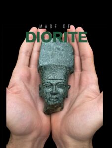 Diorite Egyptian God Amun-Ra Statue: Museum Replica - Image 1