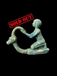 Hand Carved Egyptian Museum Replica Statue - Image 1