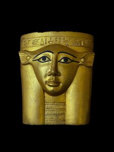 Manifest Handmade Goddess Hathor Statuette , Statue for the Egyptian Goddess Venus - Image 1