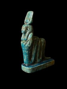 Hathor Cobra Goddess Statue: Egyptian Protection Artifact - Image 1