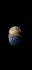 Egyptian Scarab, The decorative Good luck scarab in Ancient Egypt. - Image 1