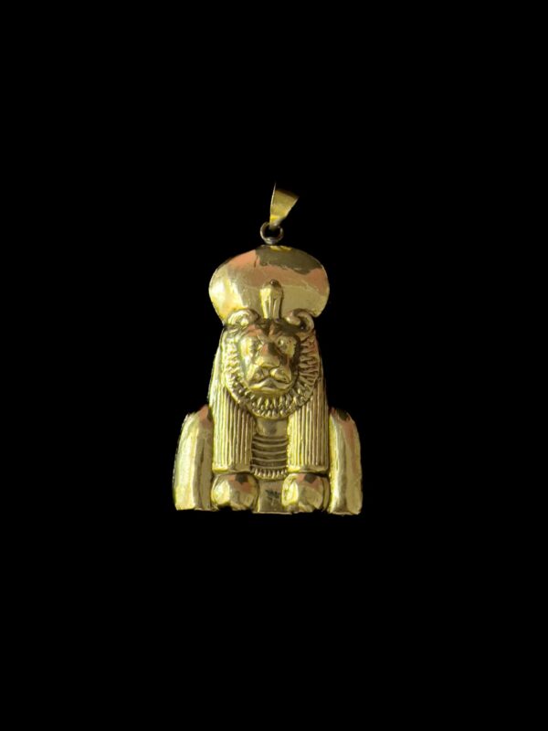 Sekhmet Pendant, Exquisite Handmade Goddess Charm, Authentic Egyptian Jewelry, Unique Spiritual Gift