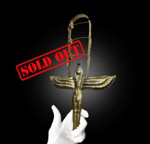 Goddess Hathor Sistrum: Ancient Egyptian Musical Instrument - Image 1