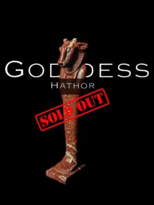 Handmade Jasper Goddess Hathor Statuette: Egyptian Artifact Replica - Image 1