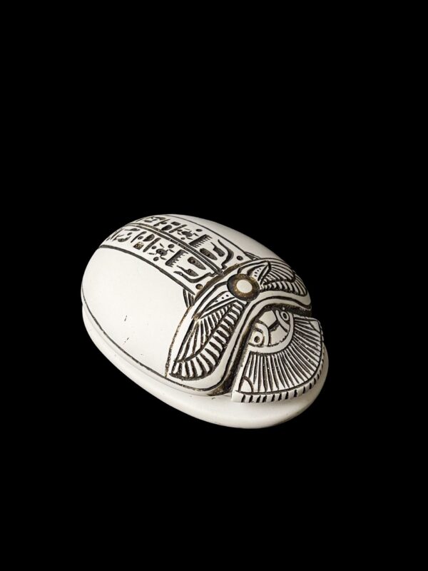 Egyptian Scarab, The decorative Good luck scarab in Ancient Egypt.