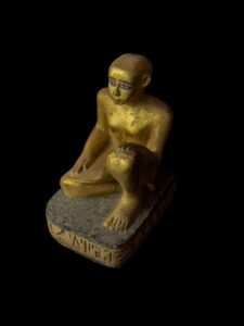 Vizier Hor Statue: Ancient Egyptian Art, Third Intermediate Period - Image 1