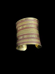 Handmade Egyptian Cuff Bracelet: Arabian Style - Image 1