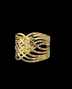Handmade Egyptian Style Cuff Bracelet - Image 1