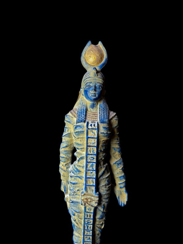 colorful Goddess Isis statue, unique Isis goddess Statue.