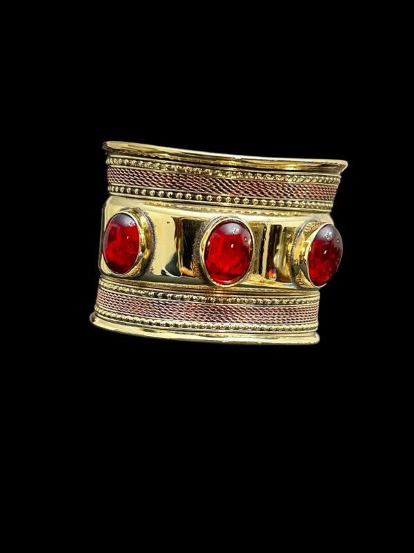 Arabian Cuff Bracelet: Handmade Egyptian Style Jewelry