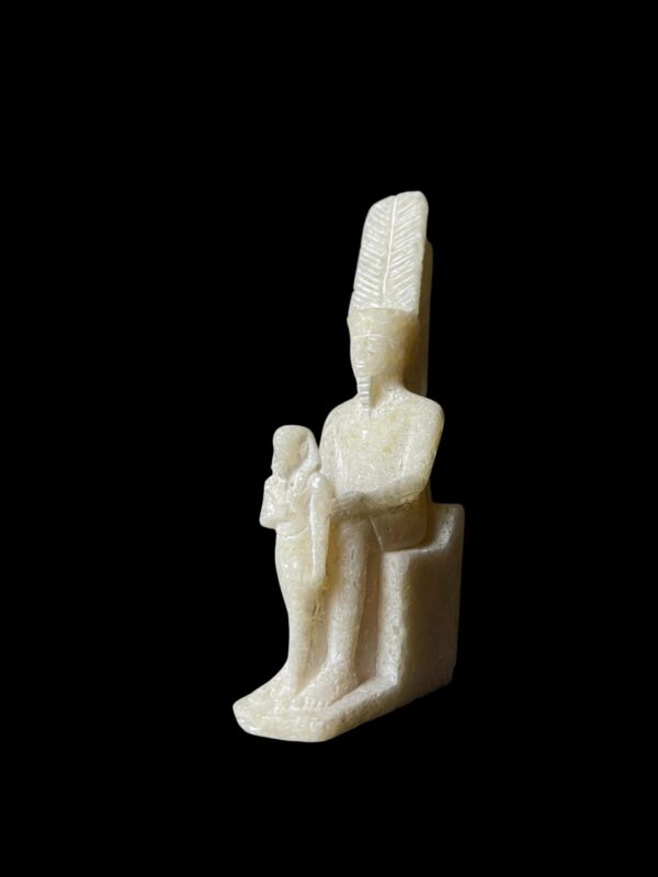 Egyptian God Amun Statue: Museum Replica