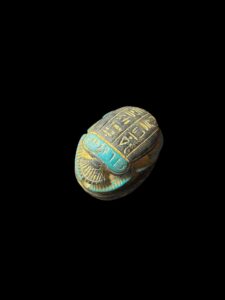 Old Egyptian Scarab Beetle: Good Luck Decor - Image 1