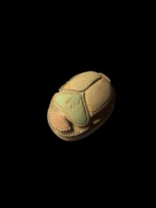 Old Egyptian Scarab Beetle: Good Luck Decor - Image 1