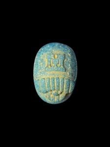 Egyptian Scarab Beetle: Knot of Isis, Good Luck Symbol - Image 1